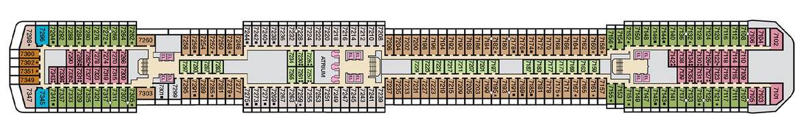 Carnival Cruise Line, Carnival Spirit Deck 7.jpg